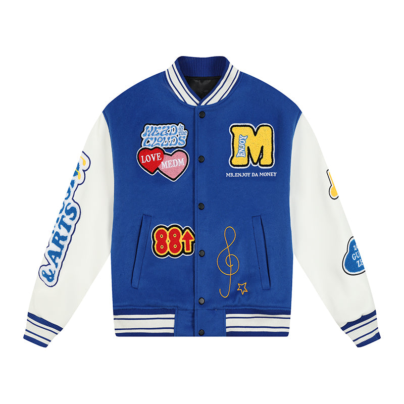 MEDM 88rising Patchwork Varsity Jacket – Face 3 Face