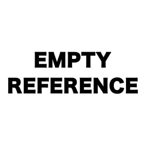 EMPTY REFERENCE