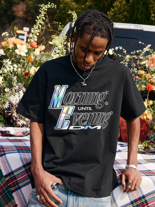 MEDM Laser Stickers Tee