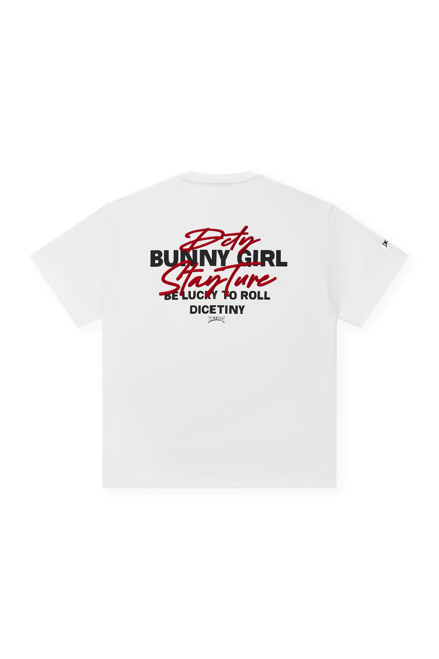 DICETINY Bunny Girl Letter Print Tee | Face 3 Face