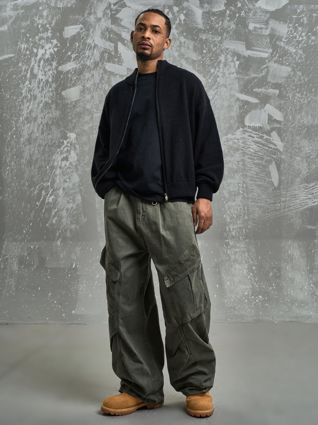 F3F Select 3D Pockets Baggy Paratrooper Work Pants | Face 3 Face