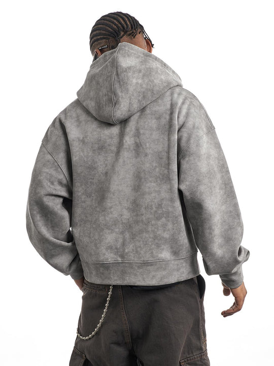 F3F Select Wasteland Distressed Zip Up Hoodie | Face 3 Face