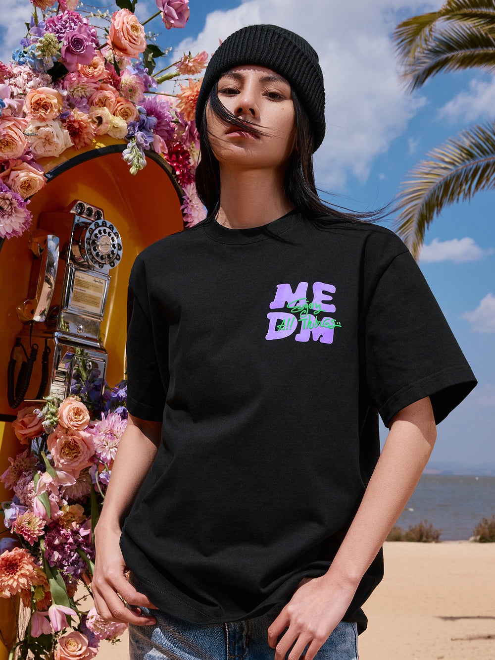 MEDM Graffiti Letters Printed Tee