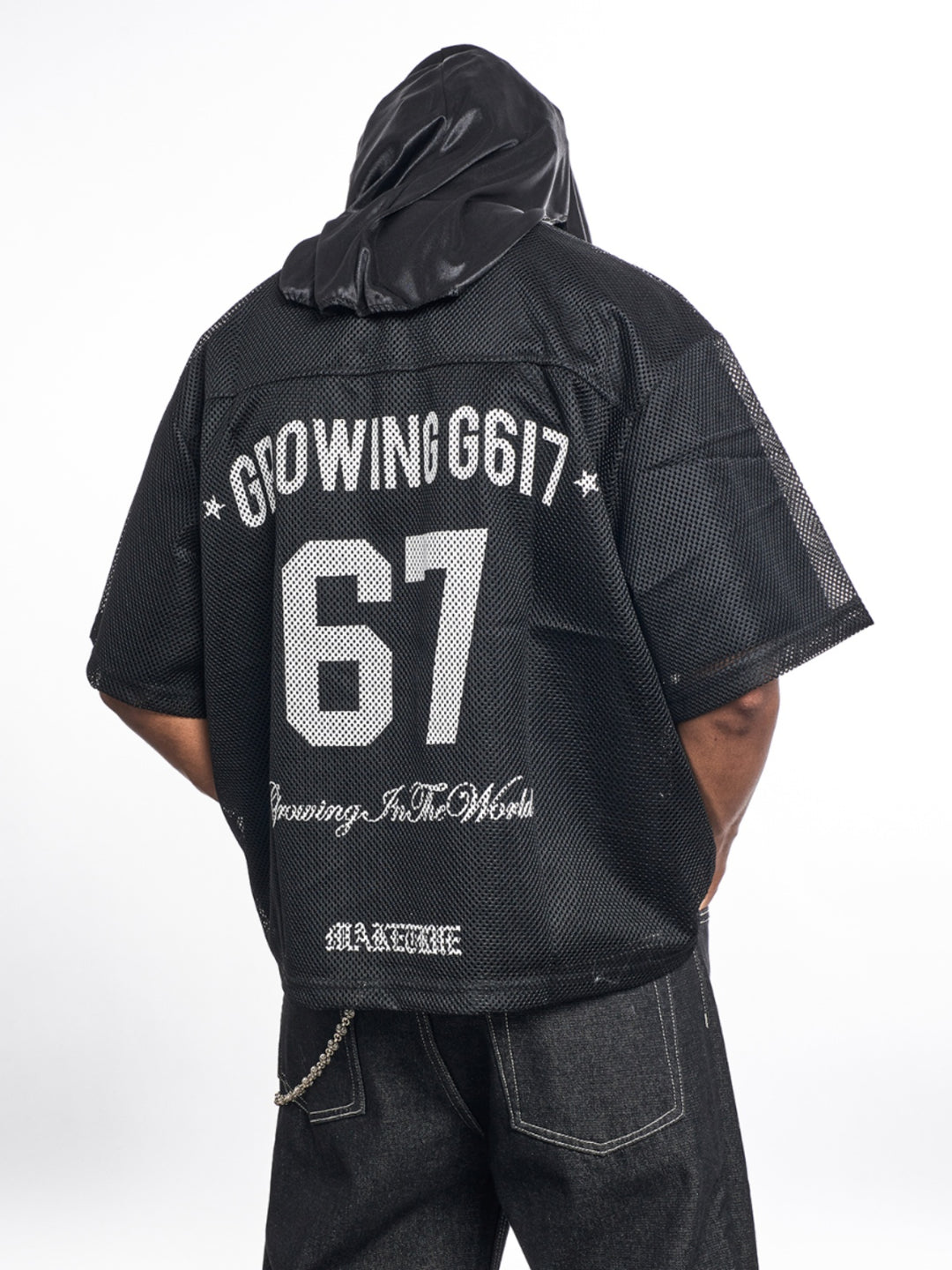 F3F Select 67 Numbering Printed Logo Mesh Hockey Jersey Tee | Face 3 Face