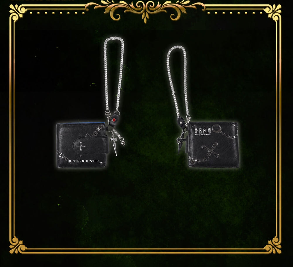 MEDM × HUNTER×HUNTER Kurapika PU Leather Chain Wallet | Face 3 Face