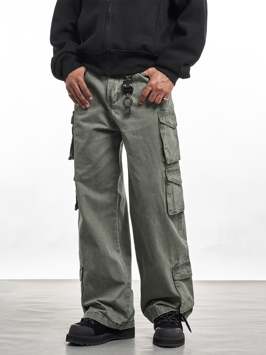 F3F Select Multi Pocket Vintage Work Cargo Pants | Face 3 Face