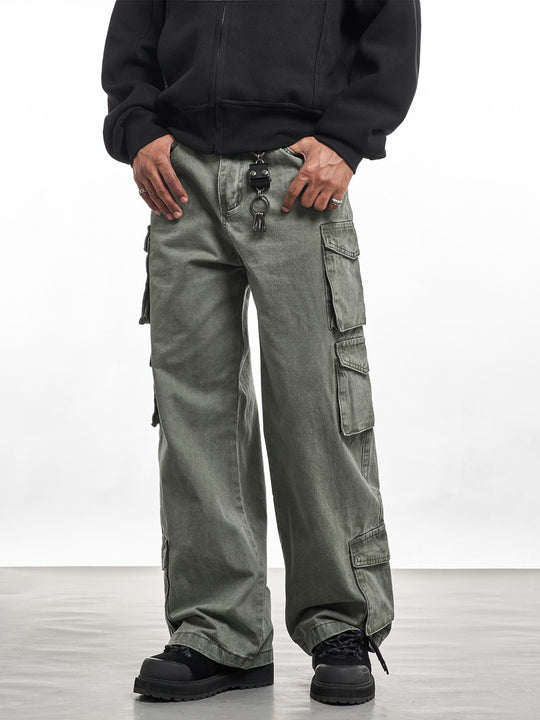 F3F Select Multi Pocket Vintage Work Cargo Pants | Face 3 Face