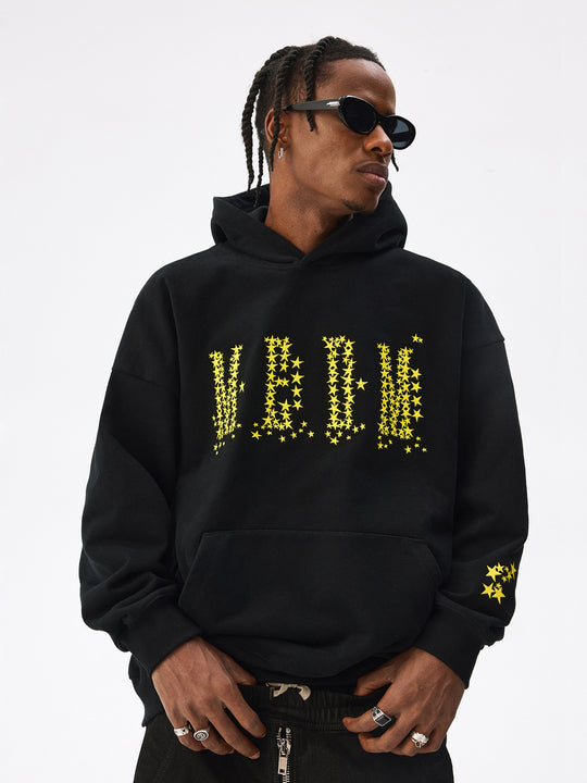 MEDM Star Embroidery Hoodie