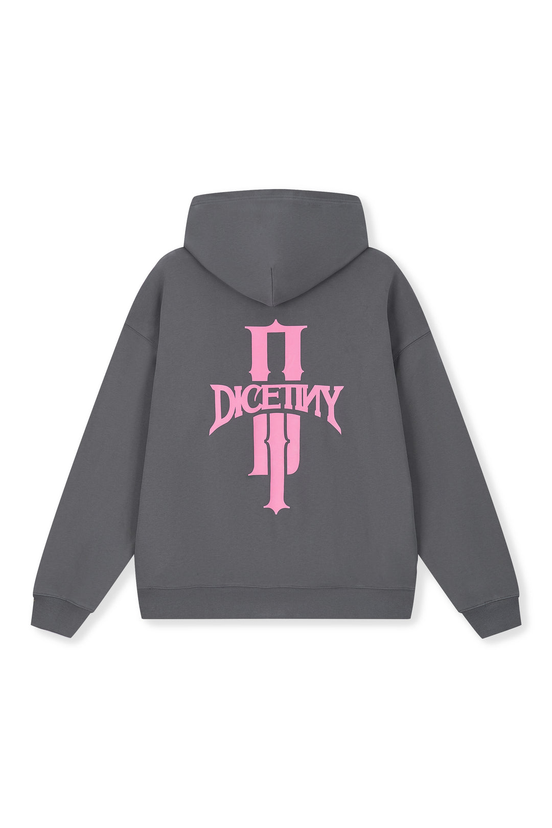 DICETINY Basic Logo Printed Hoodie | Face 3 Face