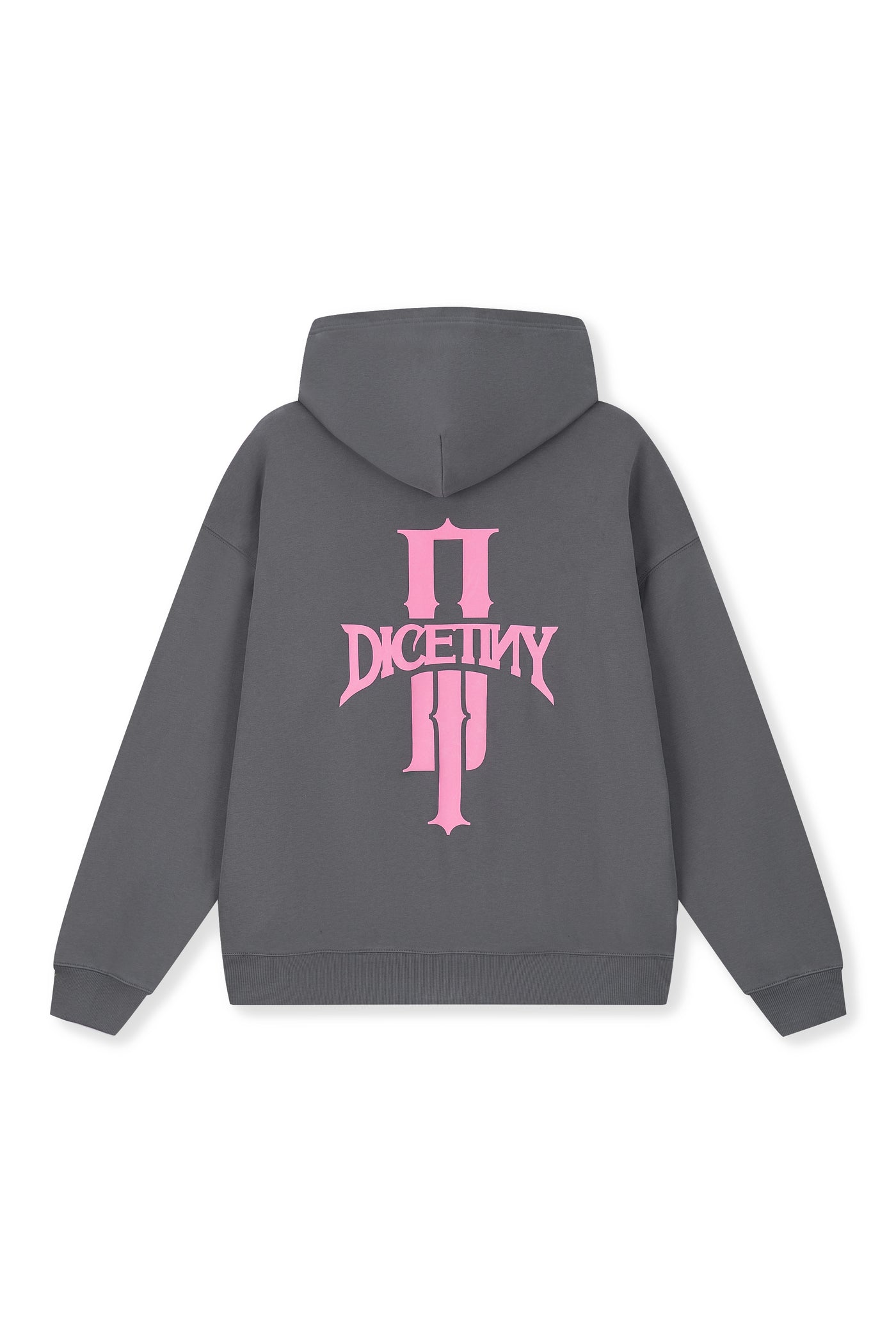 DICETINY Basic Logo Printed Hoodie | Face 3 Face