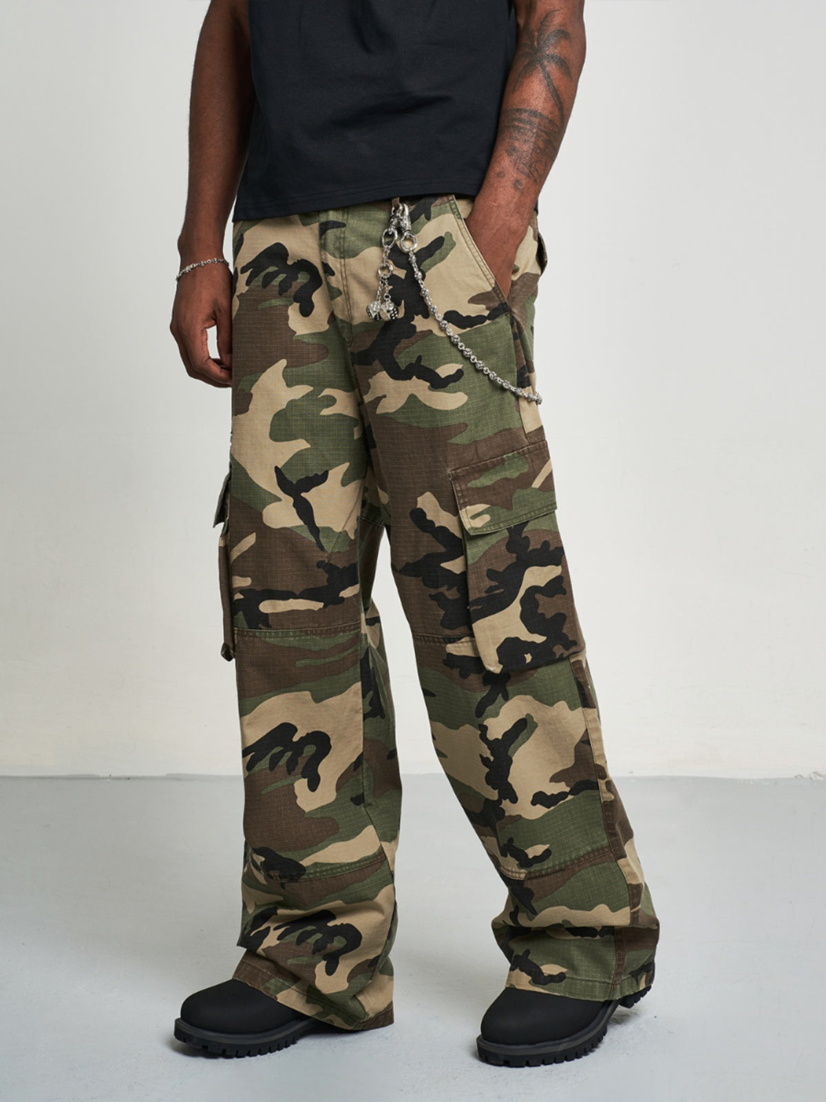 F3F Select Basic Camouflage Cargo Pants | Face 3 Face