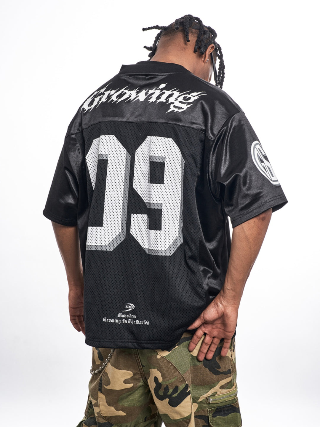 F3F Select 09 Numbering Printed Logo Mesh Hockey Jersey Tee | Face 3 Face