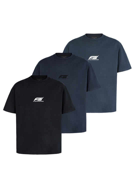 ANTIDOTE Basic Logo Letter Printed Tee