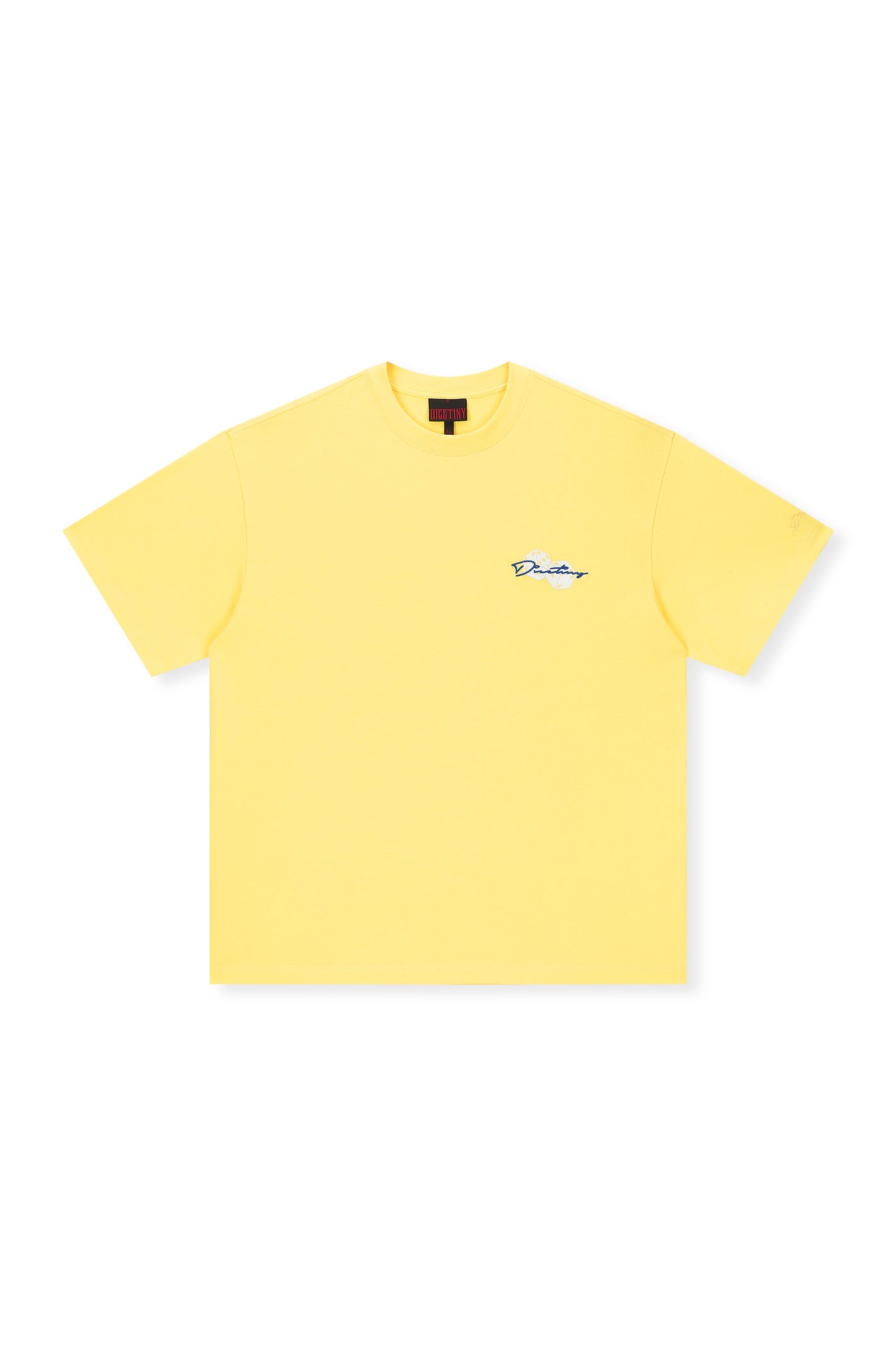 DICETINY Basic Dice Logo Embroidery Tee | Face 3 Face