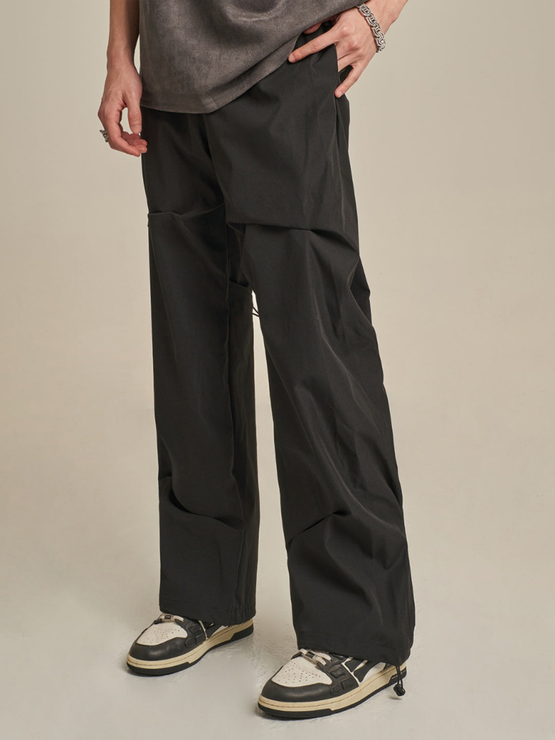 F3F Select Drawstring Pleated Pants