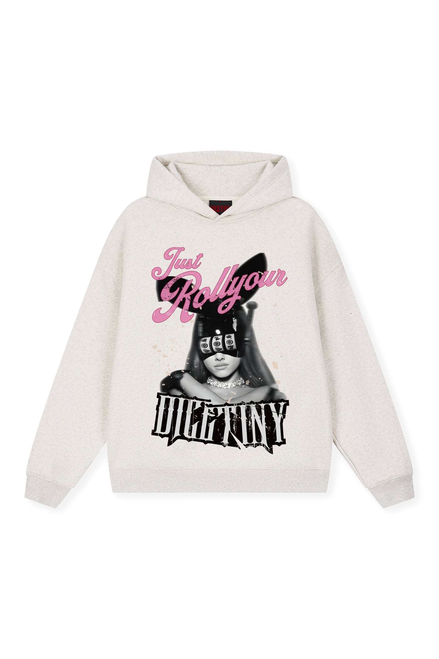 DICETINY Bunny Girl Slot Print Hoodie | Face 3 Face