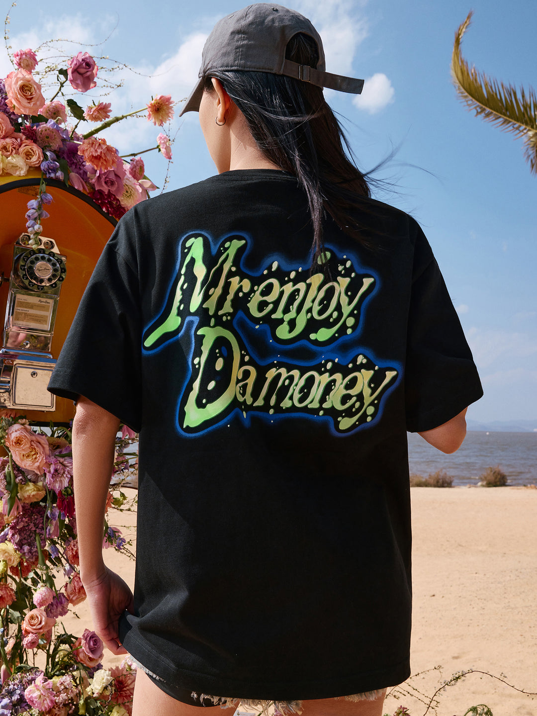 MEDM Water Drop Letters Tee