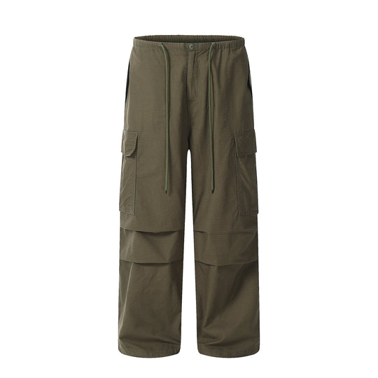 F3F Select Drawstring Ripstop Fabric Cargo Pants | Face 3 Face