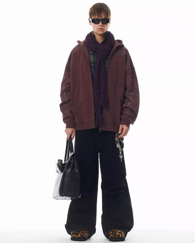 JHYQ Washed Pleated Work Baggy Cargo Pants | Face 3 Face