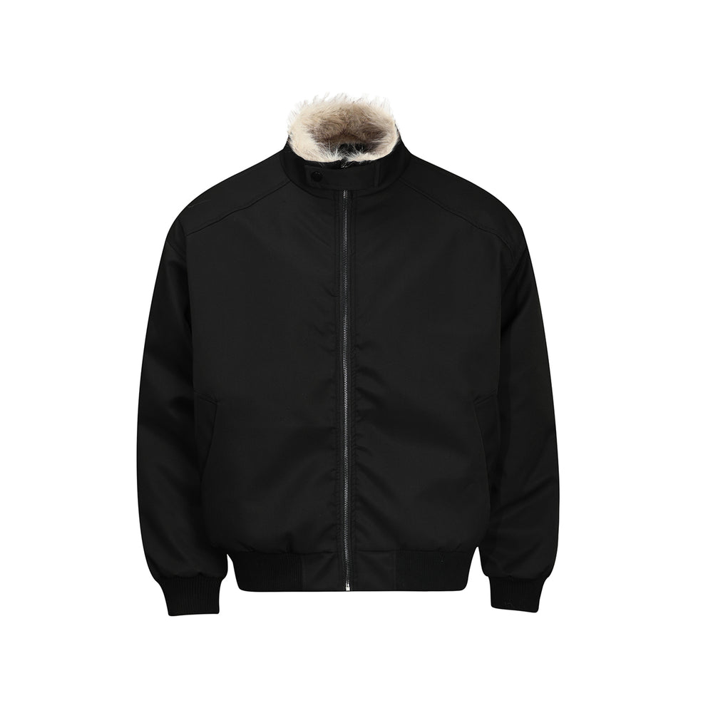 F3F Select Faux Fur Lining Bomber Jacket | Face 3 Face