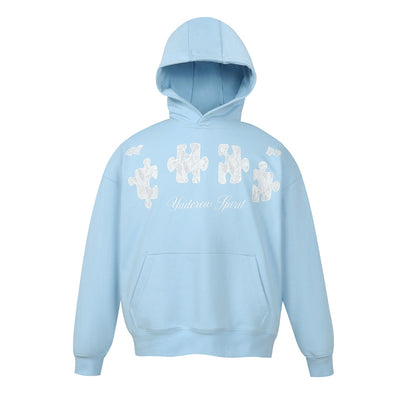 YADcrew Puzzle Lace Hoodie | Face 3 Face