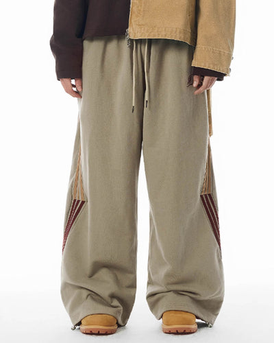 JHYQ Side Stripe Baggy Sweatpants | Face 3 Face