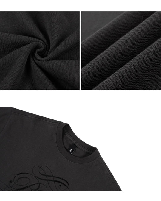 1807 Dice Flower Rhinestone Tee | Face 3 Face