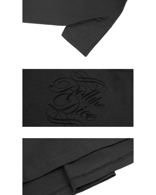 1807 Dice Flower Rhinestone Tee | Face 3 Face