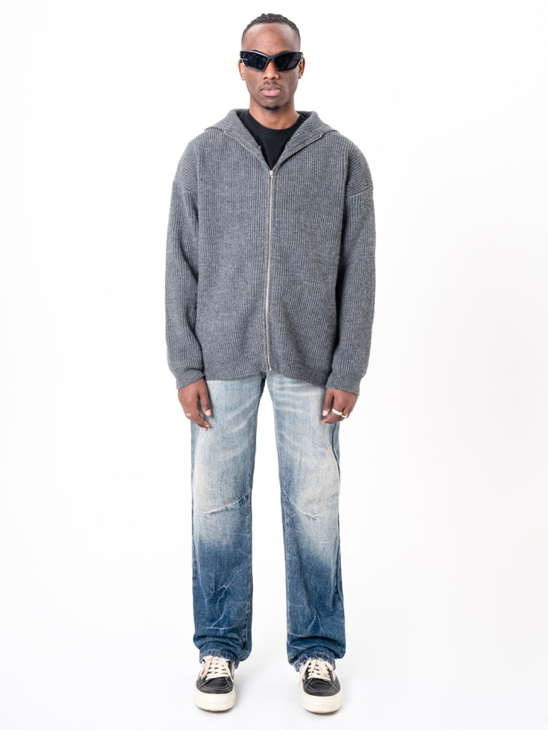 F3F Select Cracked Washed Old Jeans