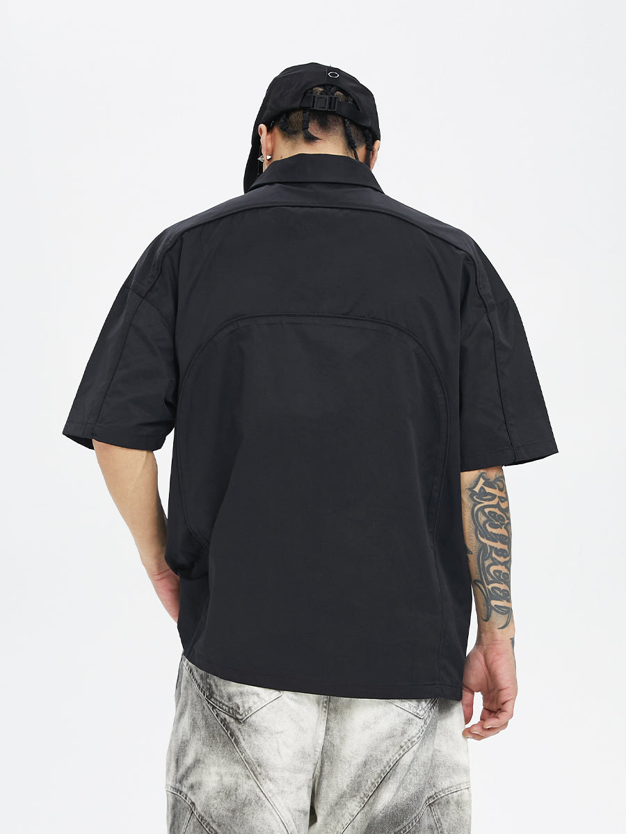 F2CE Dark Bone 3D Metal Logo Shirt