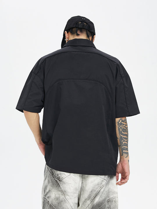 F2CE Dark Bone 3D Metal Logo Shirt