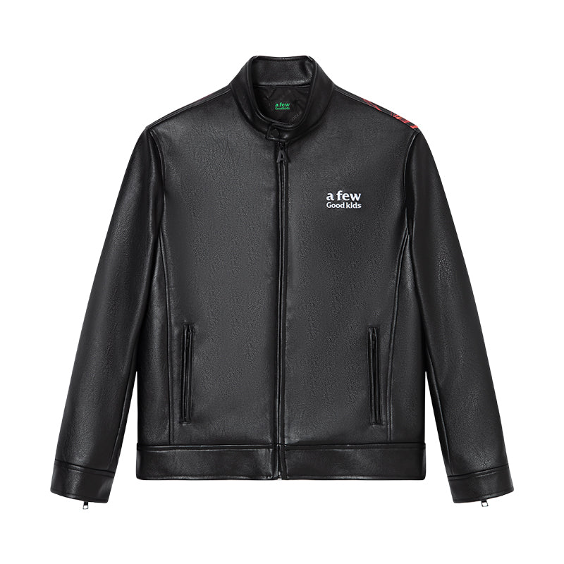 AFGK Night Kids Biker Leather Jacket