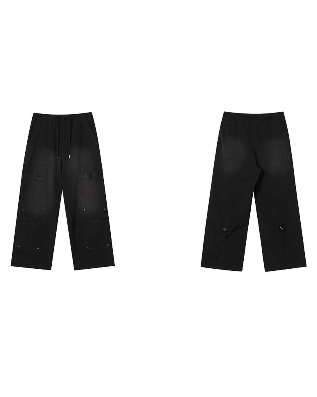 JHYQ Multi Pocket Button Baggy Work Pants | Face 3 Face