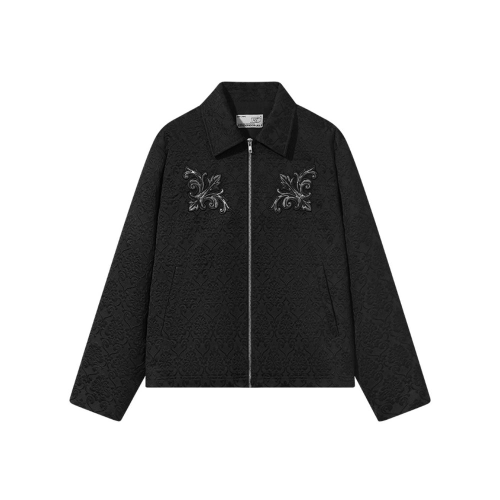 Harsh and Cruel Jacquard Embroidered Patches Jacket