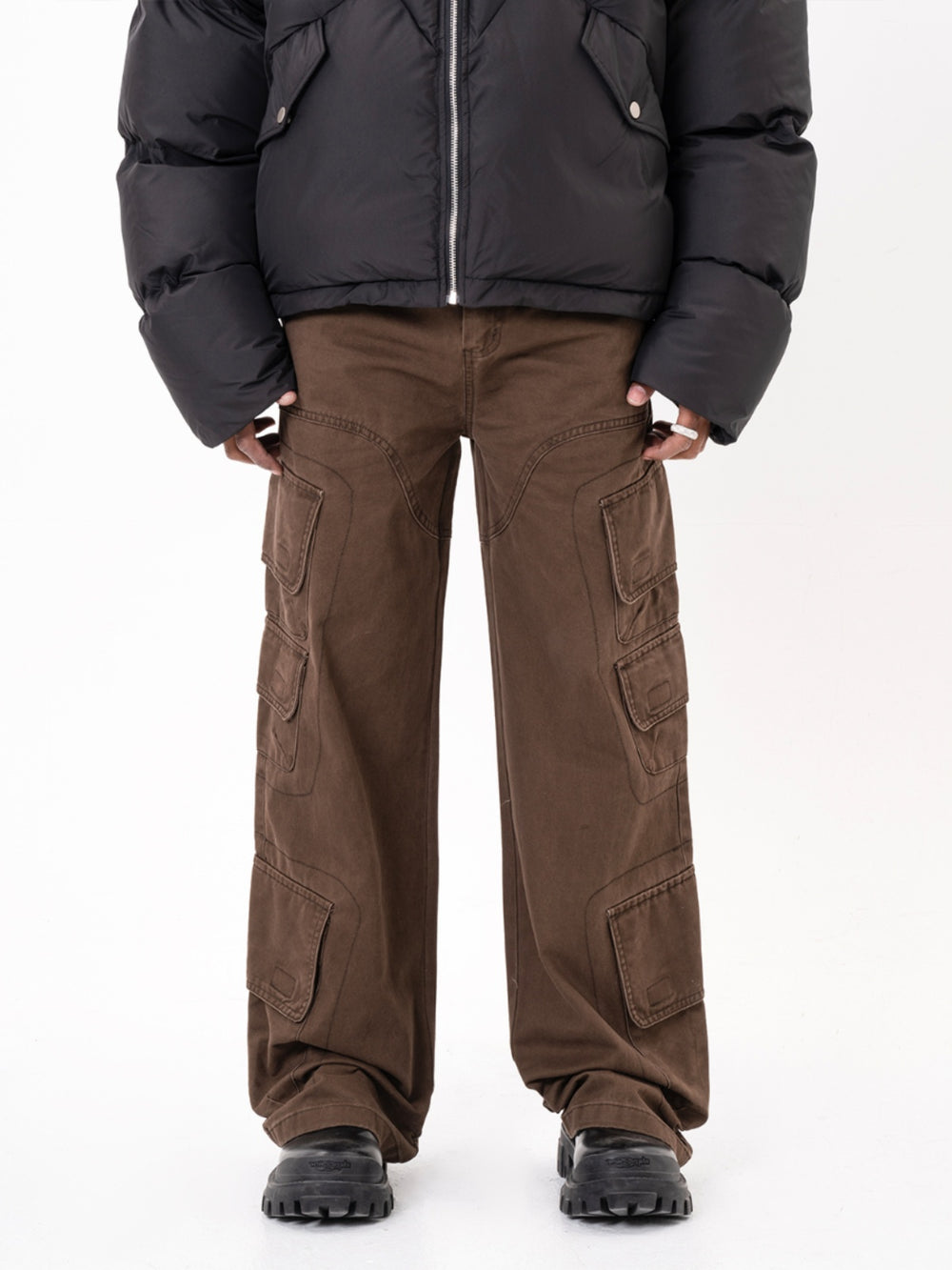 F3F Select Heavyweight High Waist Work Cargo Pants