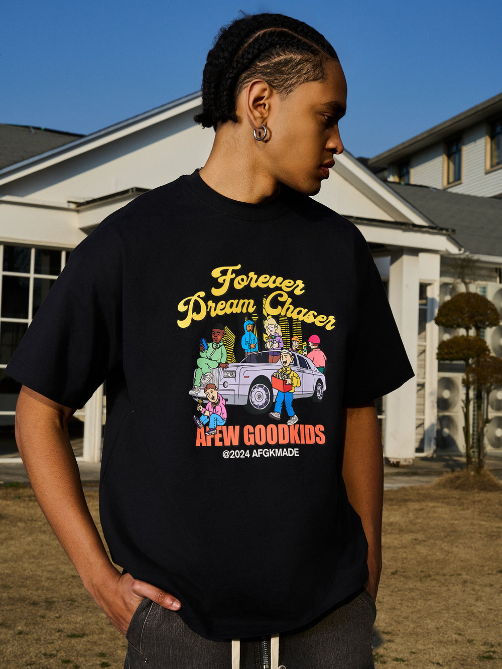 AFGK Night Scene Urban Print Tee