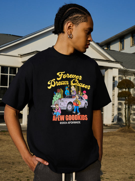 AFGK Night Scene Urban Print Tee