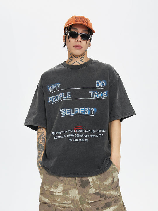 F2CE Washed Gradient Old Basic Tee