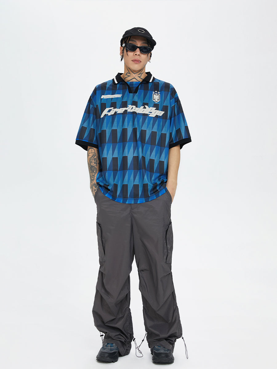 F2CE Pleated Punch Nylon Draped Paratrooper Pants