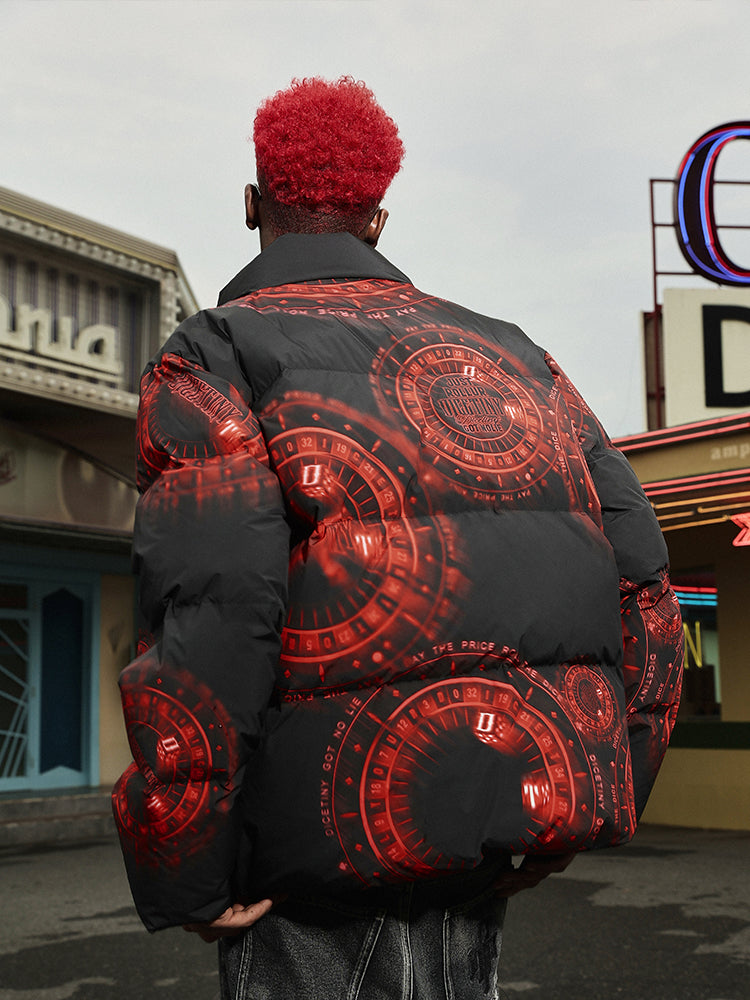 DICETINY Roulette Dice Down Jacket | Face 3 Face