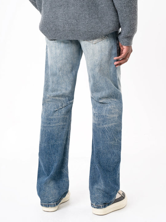 F3F Select Cracked Washed Old Jeans