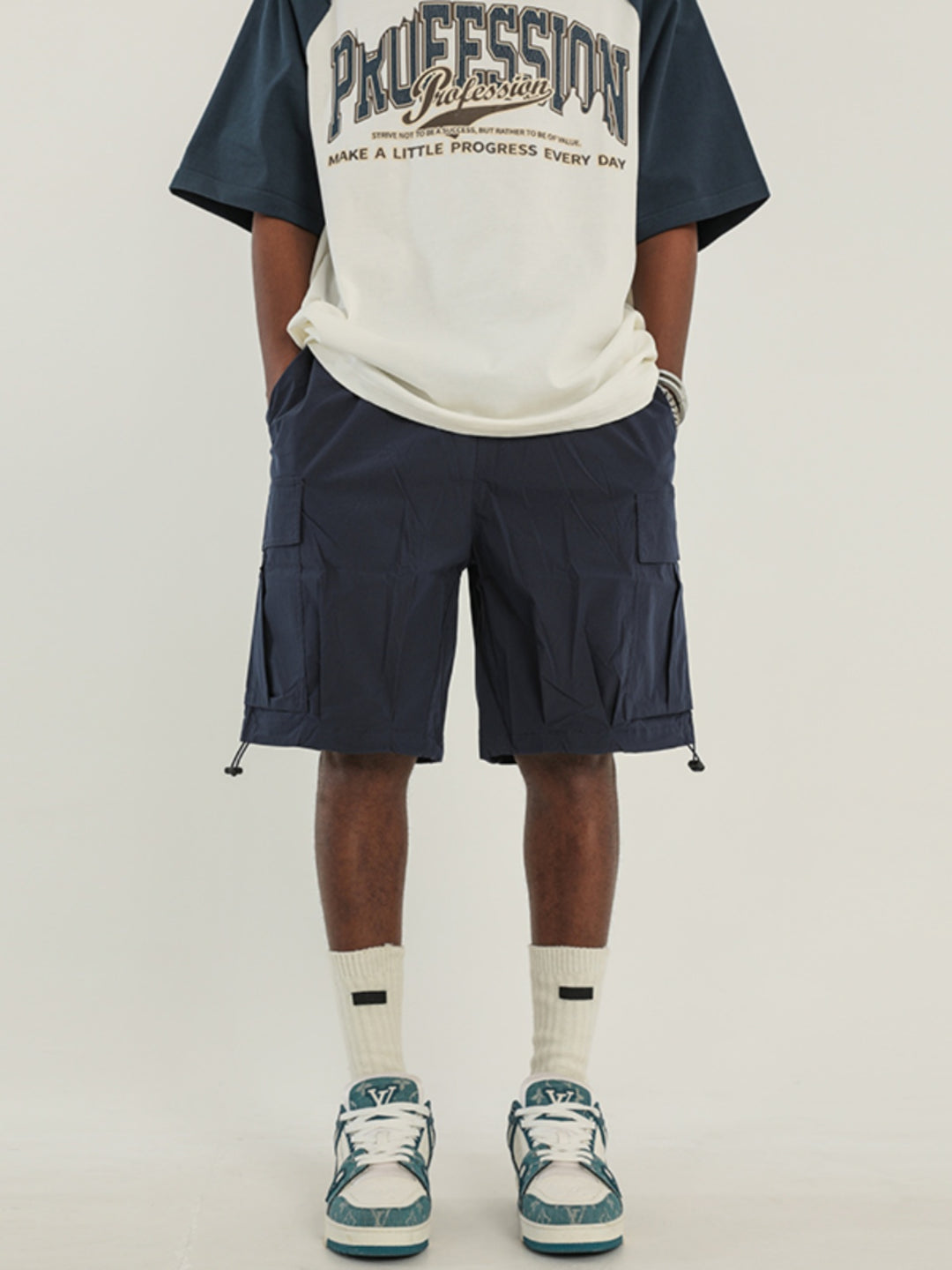 F3F Select Mountain System Large Pocket Work Cargo Shorts