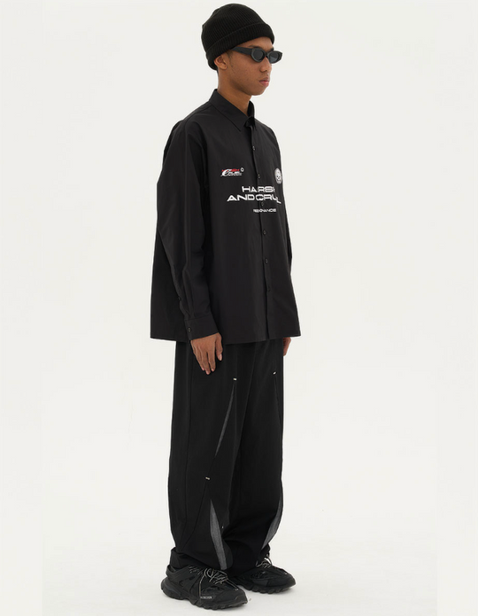 Harsh and Cruel Football Logo L/S Shirt