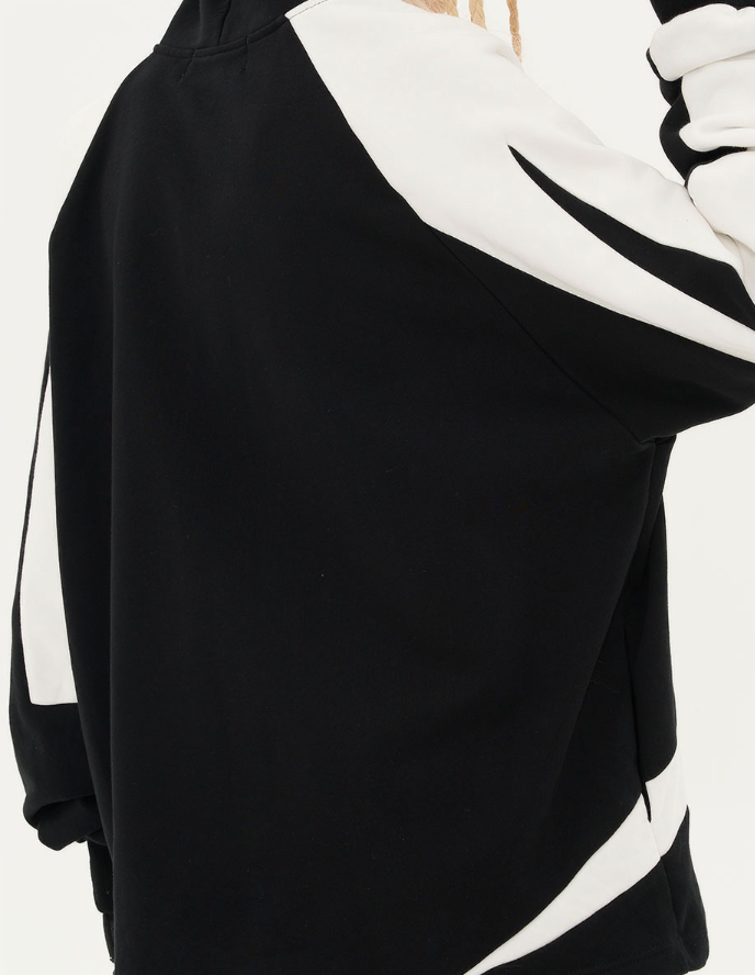 Harsh and Cruel Retro Loose Stitching Logo Hoodie