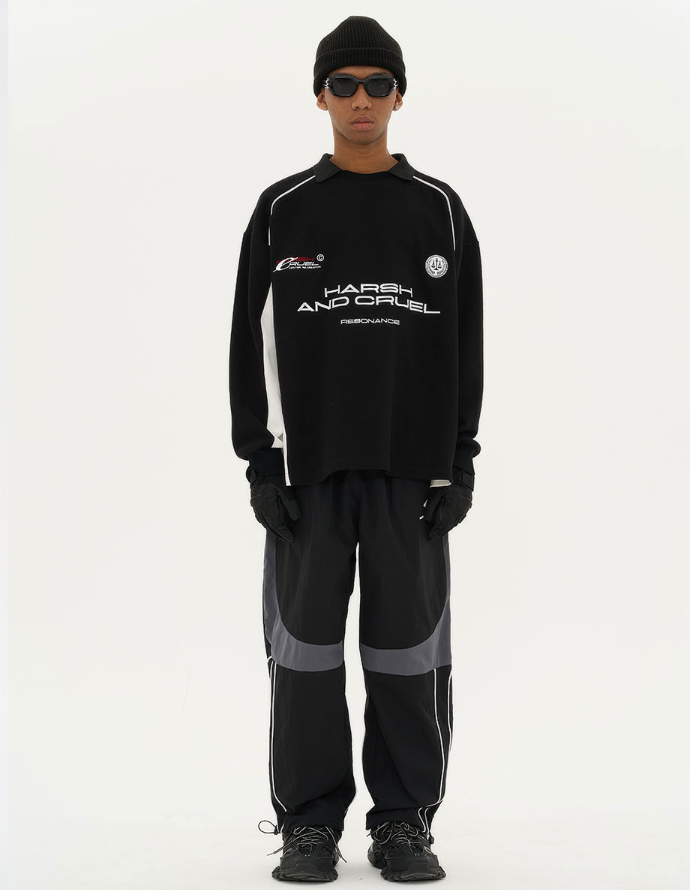 Harsh and Cruel Football Logo Jersey Sweater