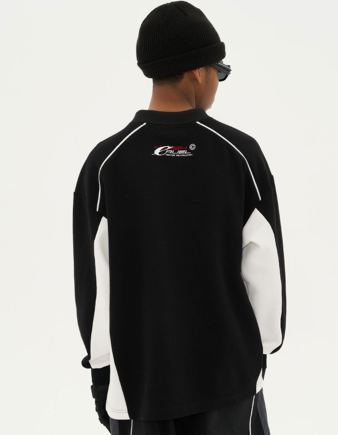 Harsh and Cruel Football Logo Jersey Sweater