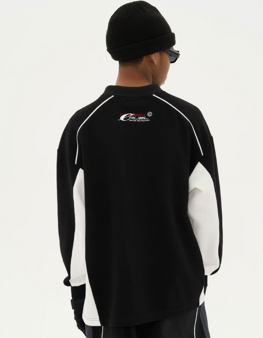 Harsh and Cruel Football Logo Jersey Sweater