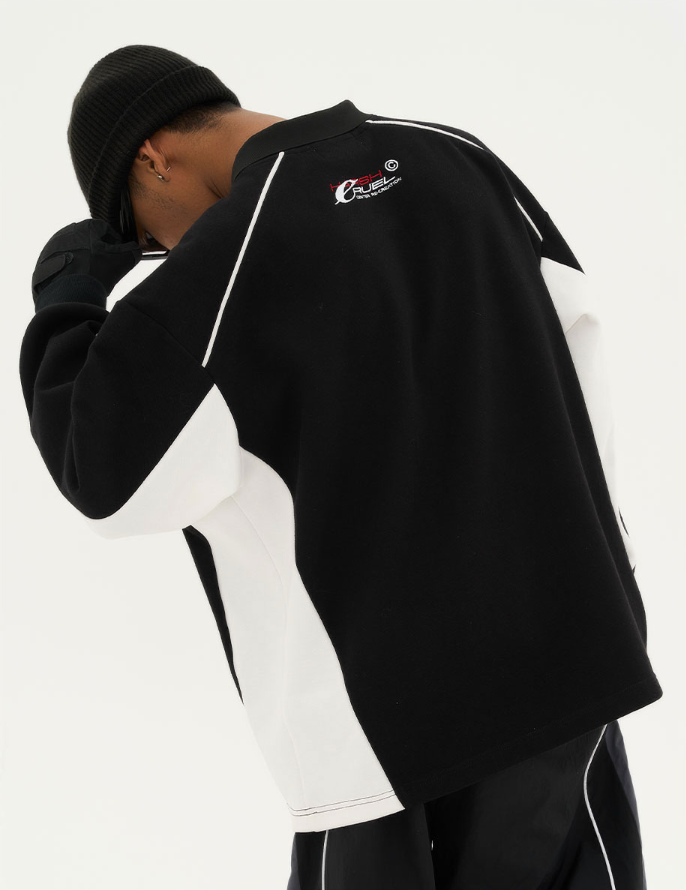 Harsh and Cruel Football Logo Jersey Sweater