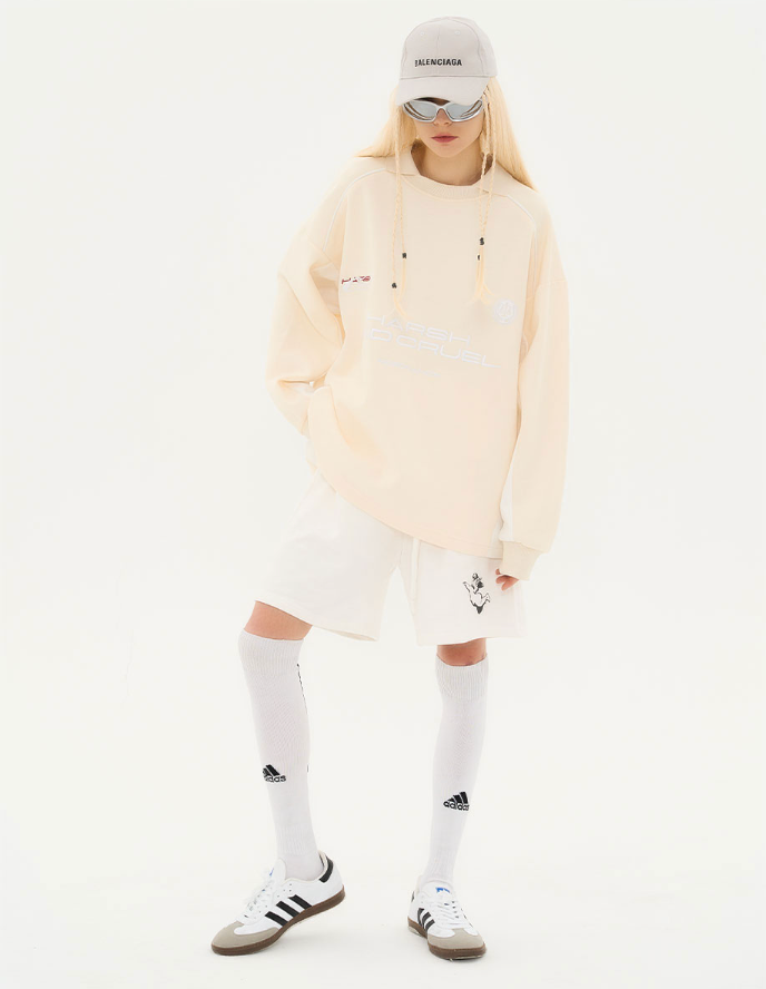 Harsh and Cruel Football Logo Jersey Sweater