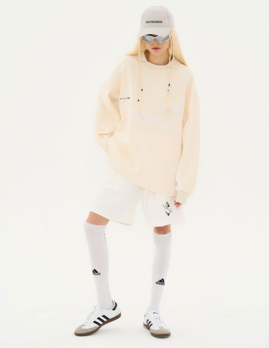 Harsh and Cruel Football Logo Jersey Sweater